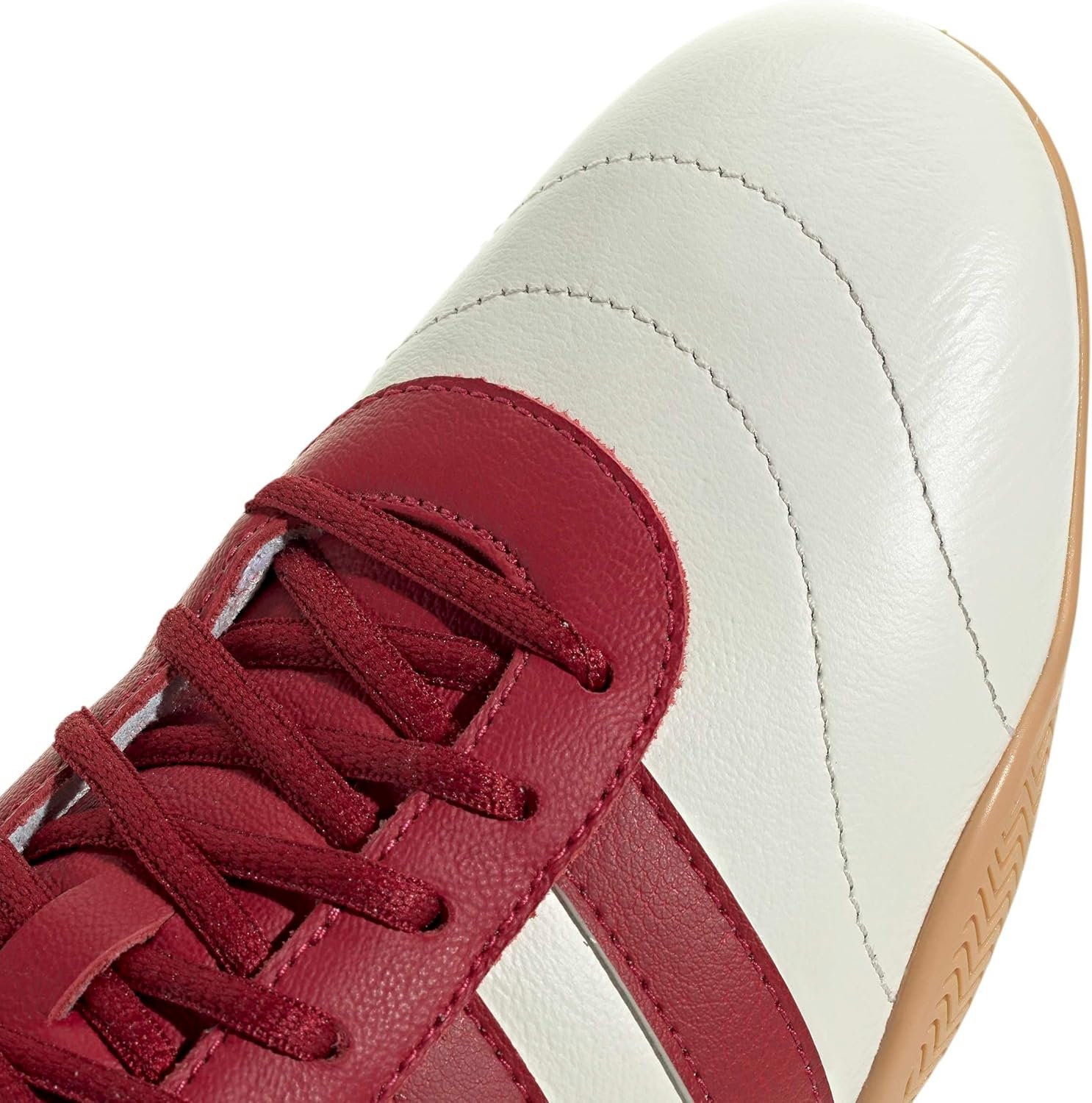 image:imageadidas Womens Grand Court Lo SneakersIvoryTeam Victory RedGum