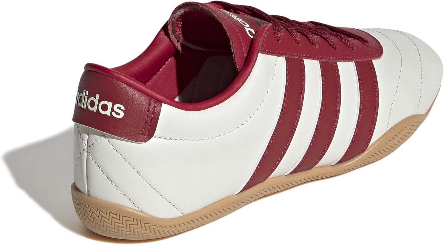 image:imageadidas Womens Grand Court Lo SneakersIvoryTeam Victory RedGum