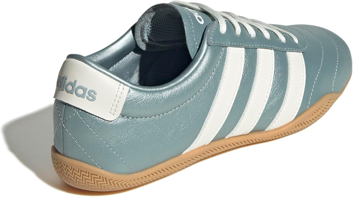 image:imageadidas Womens Grand Court Lo SneakersMagic Grey MetallicWhiteGum