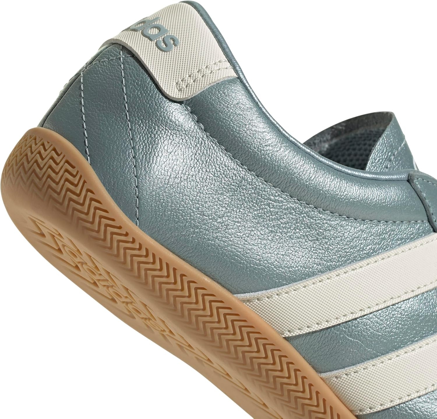 image:imageadidas Womens Grand Court Lo SneakersMagic Grey MetallicWhiteGum