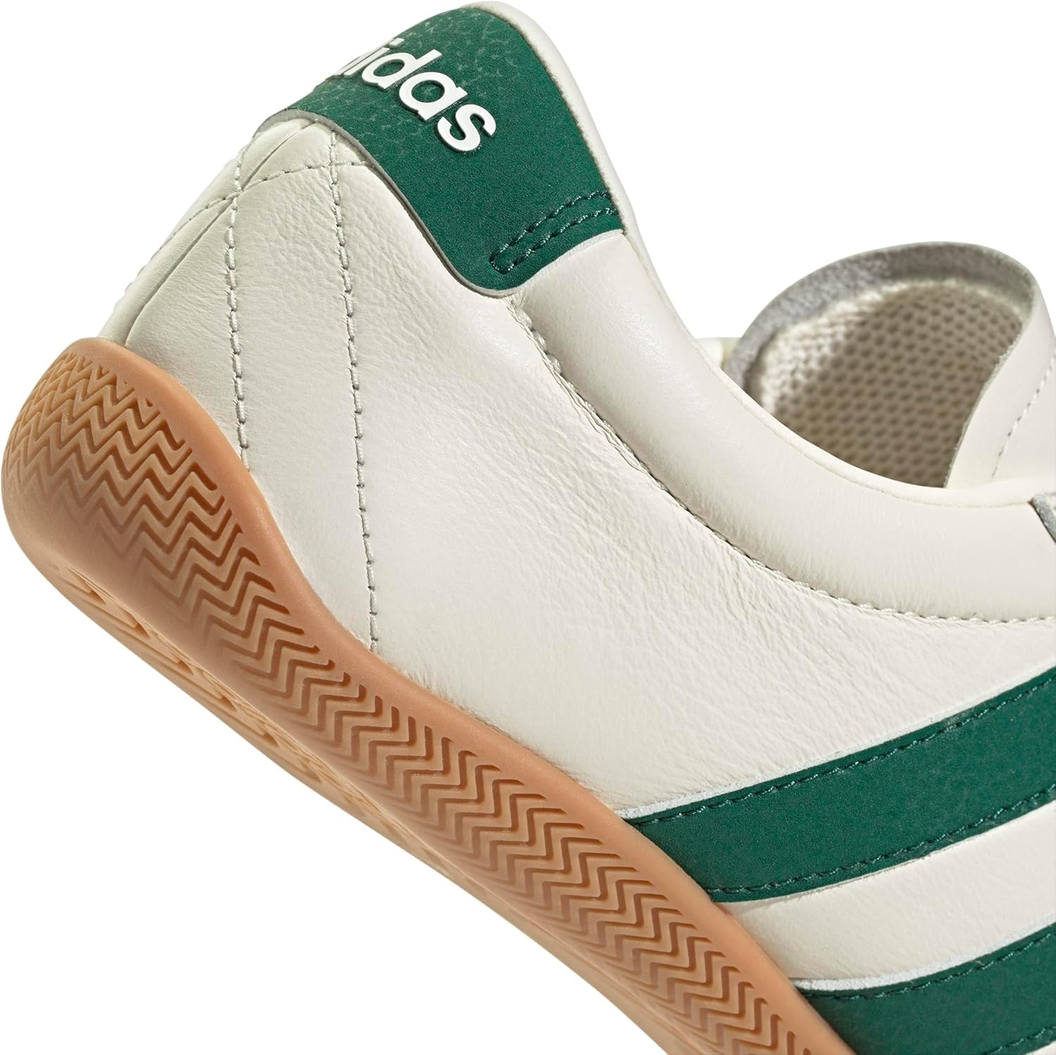 image:imageadidas Womens Grand Court Lo SneakersOff WhiteCollegiate GreenGum