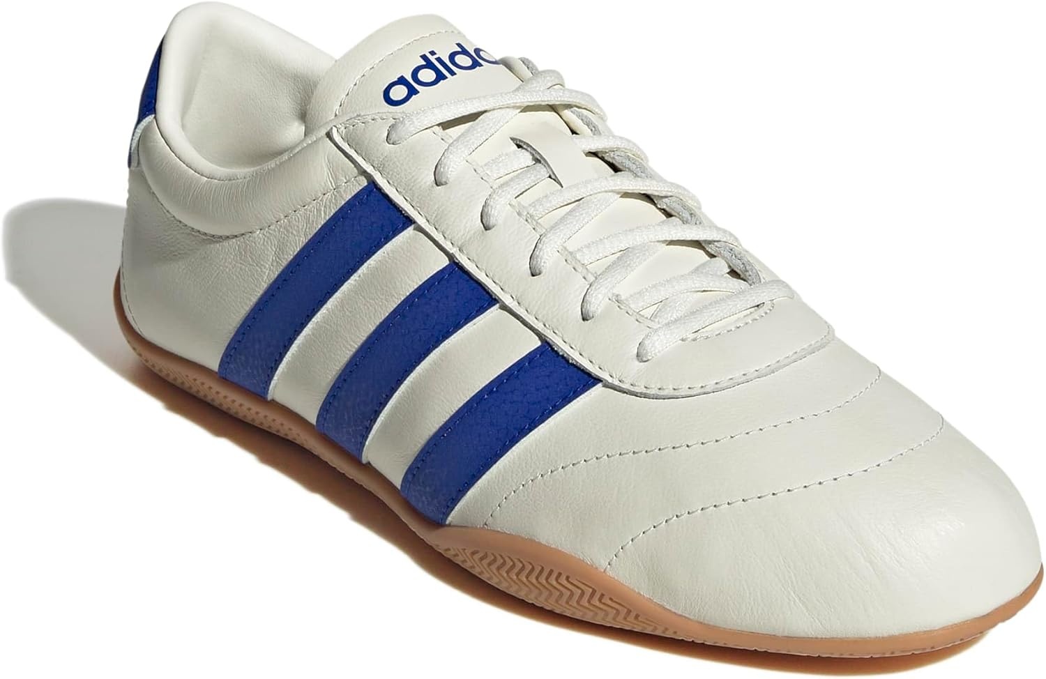 image:imageadidas Womens Grand Court Lo SneakersOff WhiteLucid BlueGum