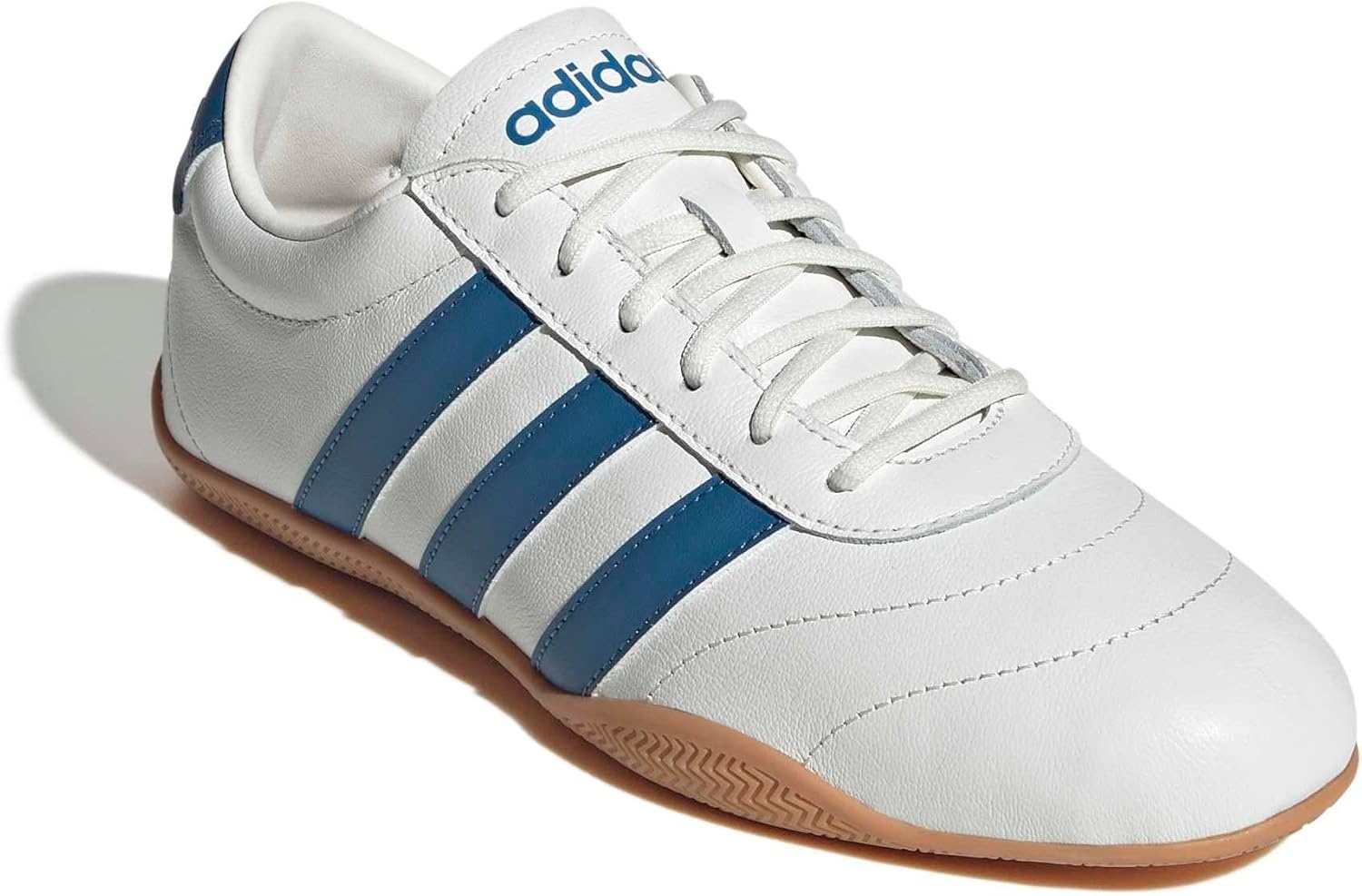 image:imageadidas Womens Grand Court Lo SneakersWhiteDusky InkGum