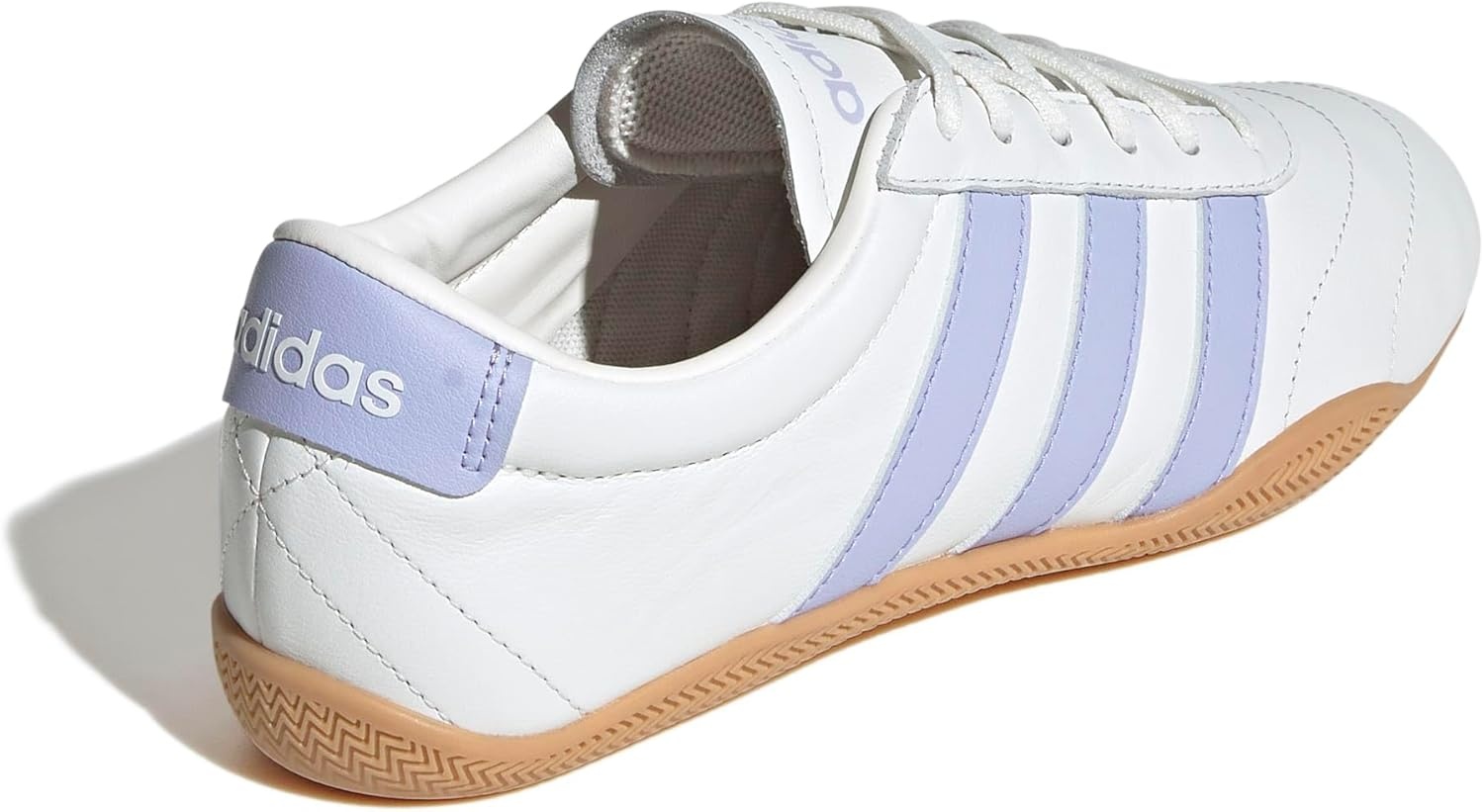 image:imageadidas Womens Grand Court Lo SneakersWhiteViolet ToneGum