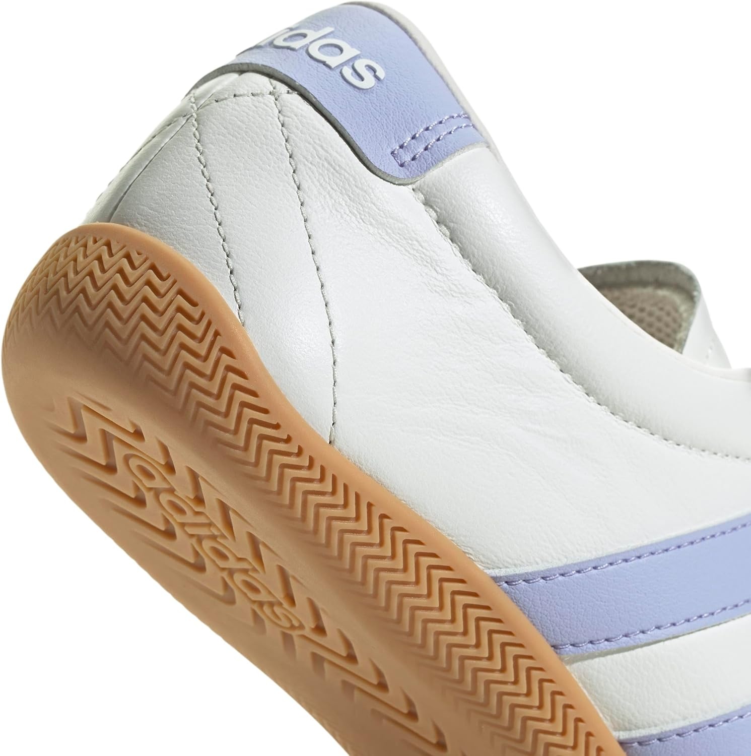 image:imageadidas Womens Grand Court Lo SneakersWhiteViolet ToneGum