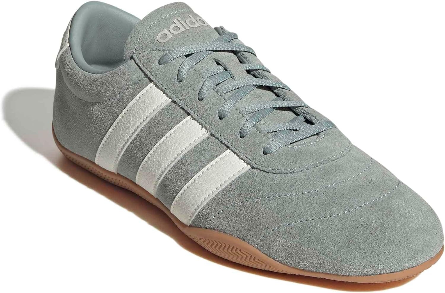 image:imageadidas Womens Grand Court Lo SneakersWonder SageOff WhiteZero Metallic
