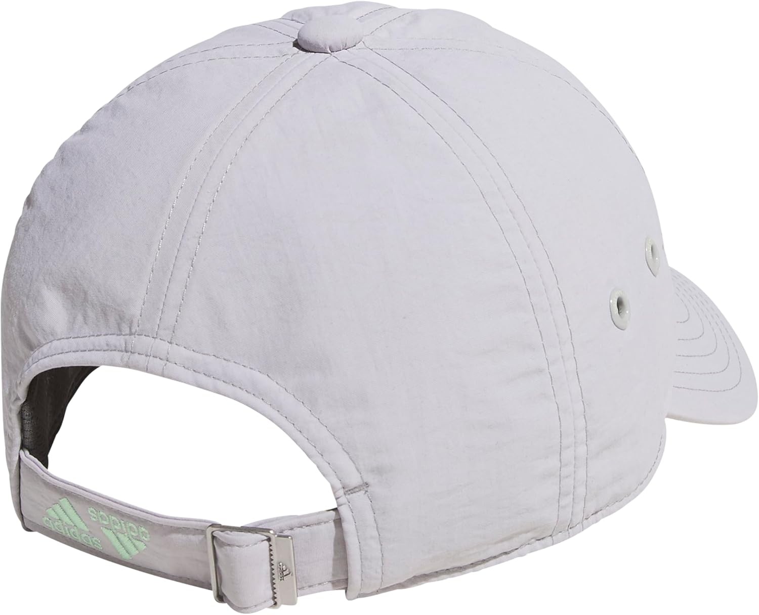 image:imageadidas Womens Influencer 3 Relaxed Strapback Adjustable Fit HatGrey TwoSemi Green Spark