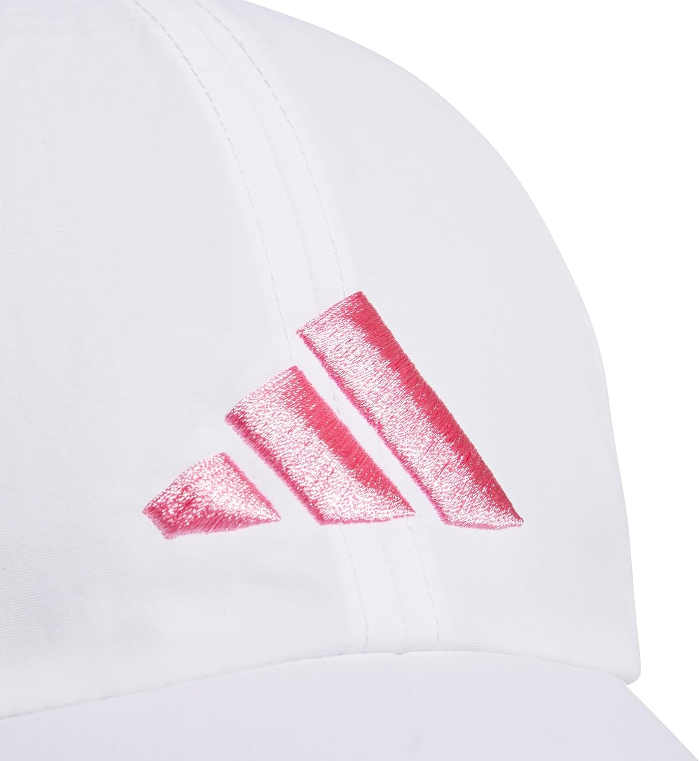 image:imageadidas Womens Influencer 3 Relaxed Strapback Adjustable Fit HatWhiteBliss Pink