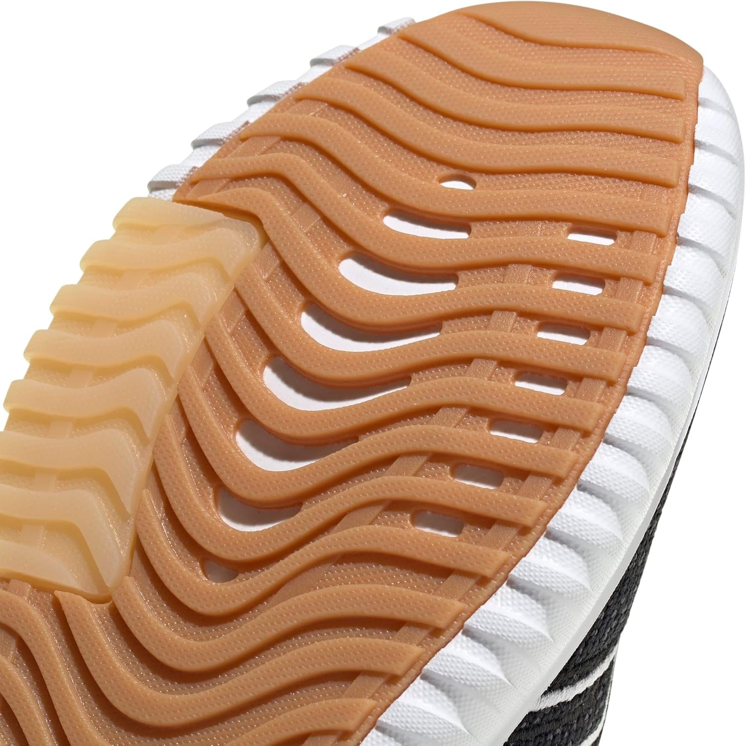 image:imageadidas Womens Kaptir Flow 20 Lace Up Sneakers Shoes Casual PinkBlackWhiteGrey