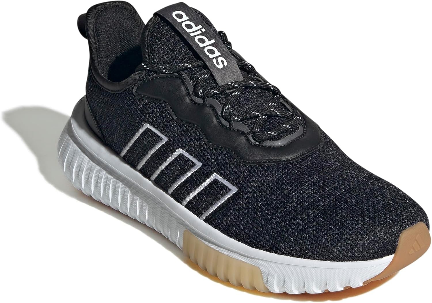 image:imageadidas Womens Kaptir Flow 20 Lace Up Sneakers Shoes Casual PinkBlackWhiteGrey