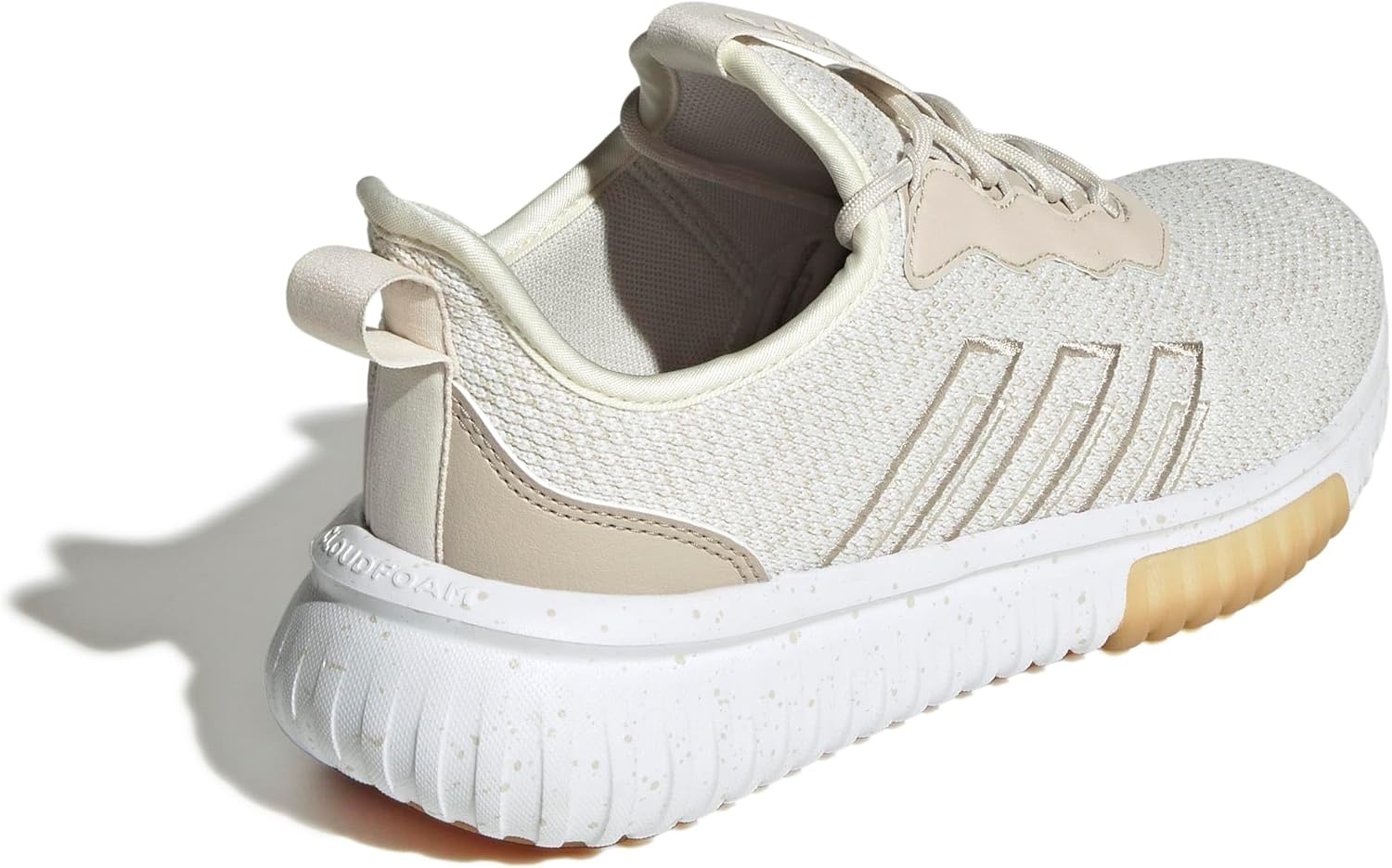 image:imageadidas Womens Kaptir Flow 20 Lace Up Sneakers Shoes Casual PinkOff WhiteWonder BeigeAlumina
