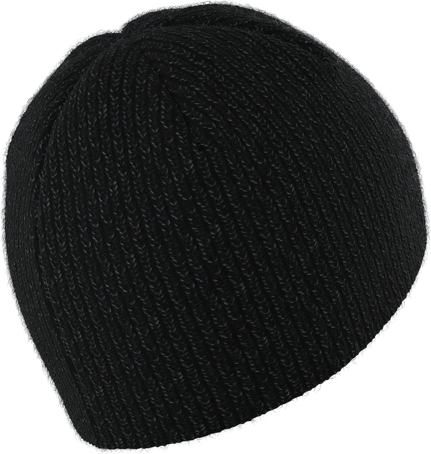 image:imageadidas Womens Lifestyle Beanie Soft Fuzzy Knit Winter HatBlackGreyBlack