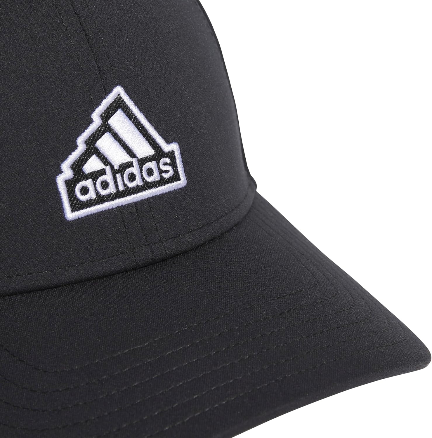 image:imageadidas Womens Must Have Medium Crown Structured Adjustable Fit Strapback HatBlack