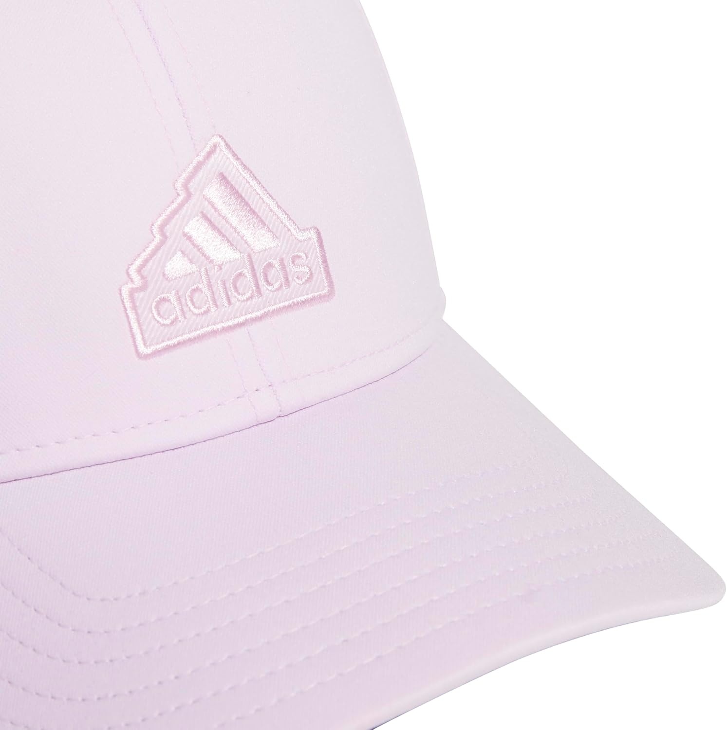 image:imageadidas Womens Must Have Medium Crown Structured Adjustable Fit Strapback HatIce LavenderGreyWhite