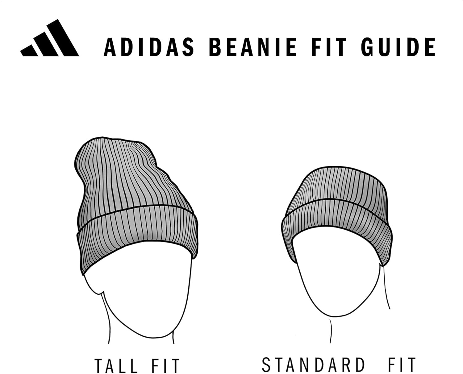 image:imageadidas Womens Pom Pom Beanie Knit Ballie Hat Standard FitTwilightBlackOnix Grey F23