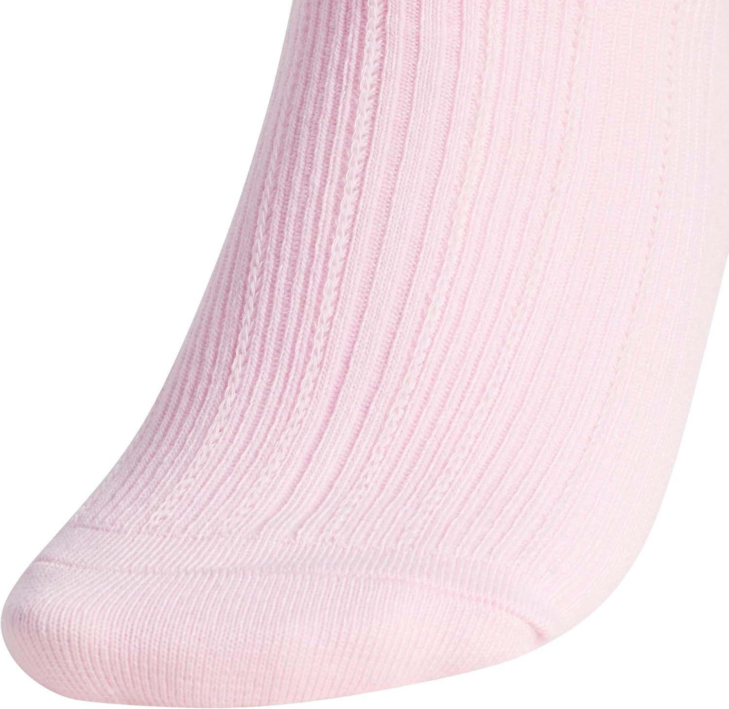 image:imageadidas Womens Ruffle Quarter Ankle Socks 3 PairsClear PinkWonder Alumina GreyWonder White