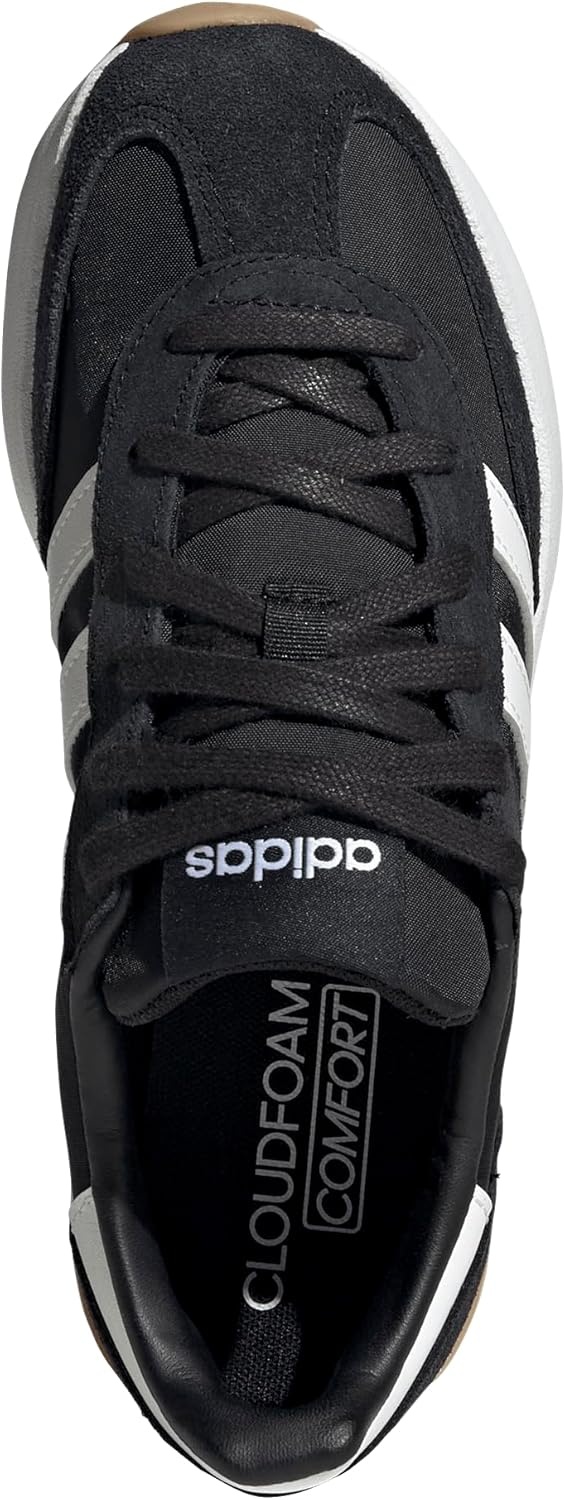 image:imageadidas Womens Run 70s 20 ShoeBlackCore WhiteCore White
