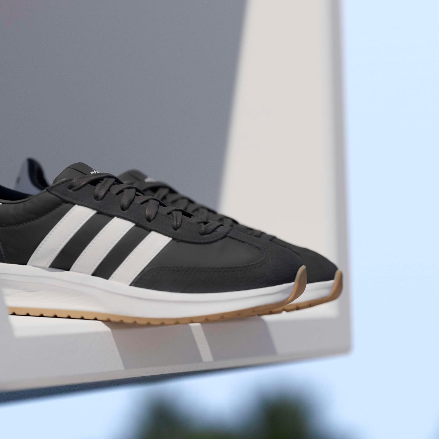 image:imageadidas Womens Run 70s 20 ShoeBlackCore WhiteCore White