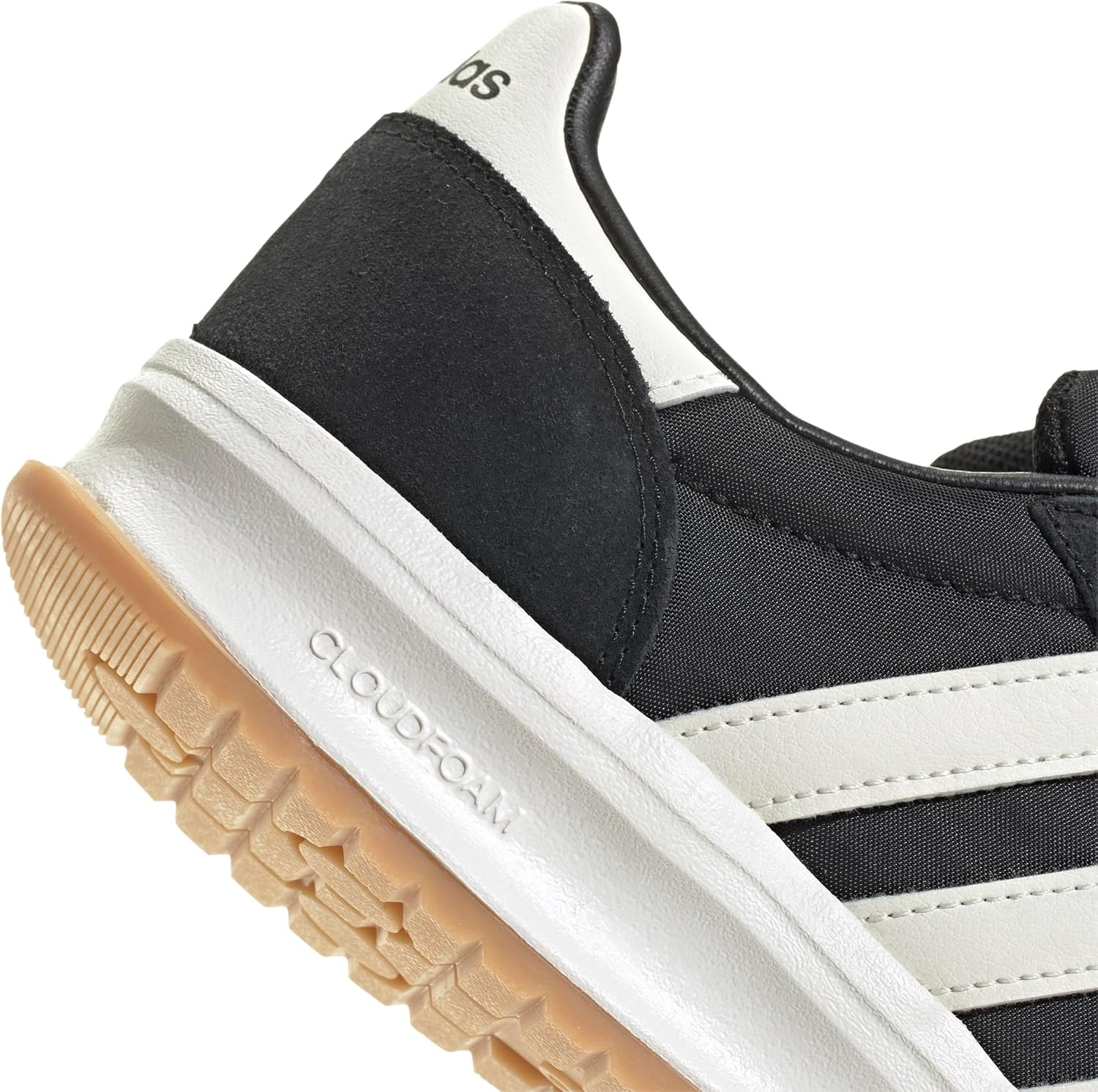 image:imageadidas Womens Run 70s 20 ShoeBlackCore WhiteCore White