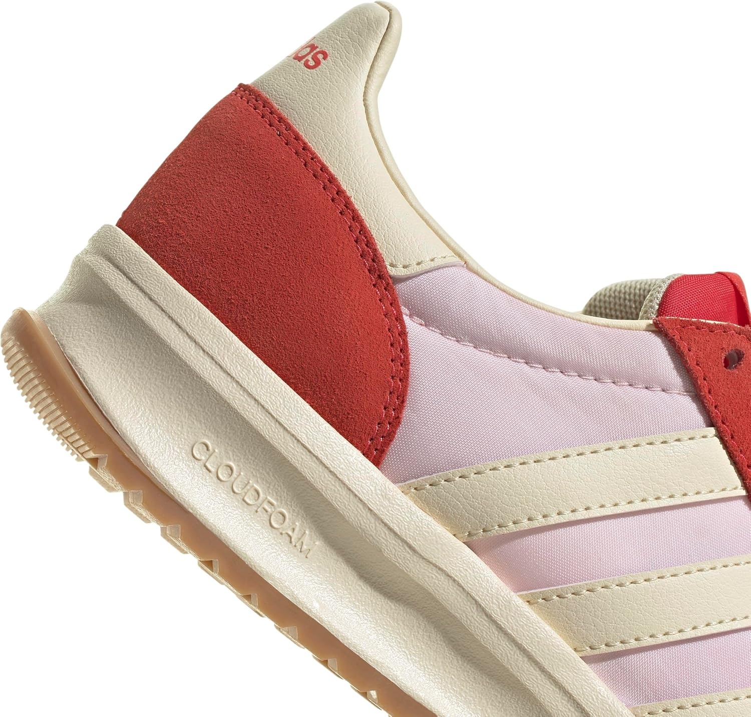 image:imageadidas Womens Run 70s 20 ShoeClear PinkWarm VanillaSemi Lucid Red