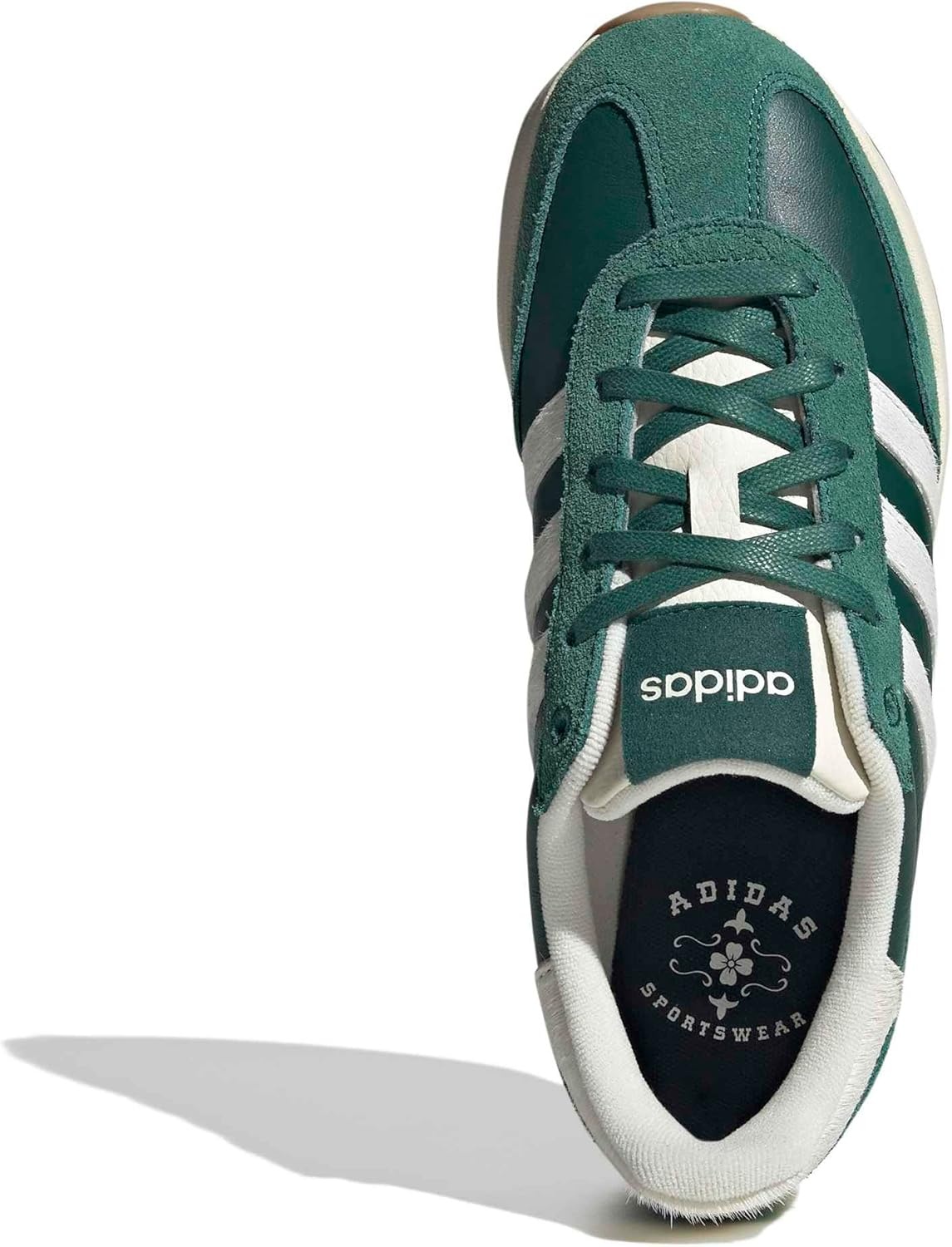 image:imageadidas Womens Run 70s 20 ShoeCollegiate GreenCream WhiteGum