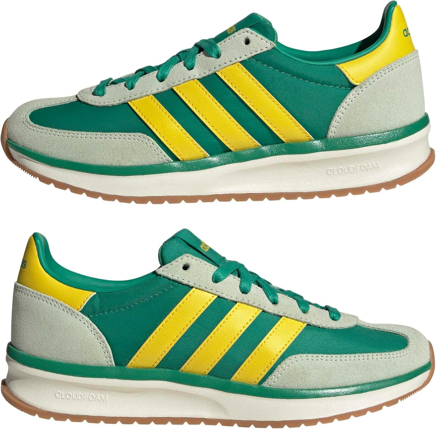 image:imageadidas Womens Run 70s 20 ShoeCourt GreenYellowLinen Green
