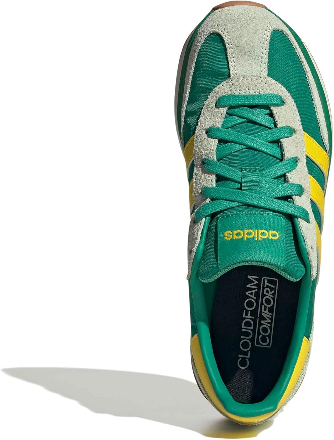 image:imageadidas Womens Run 70s 20 ShoeCourt GreenYellowLinen Green