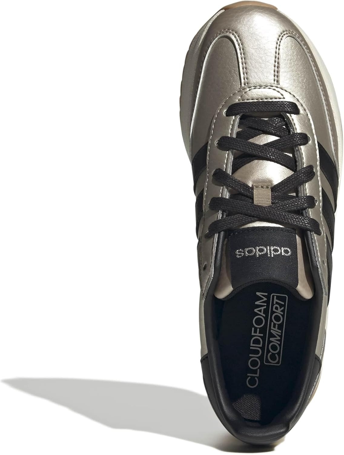 image:imageadidas Womens Run 70s 20 ShoeCyber MetallicBlackOff White