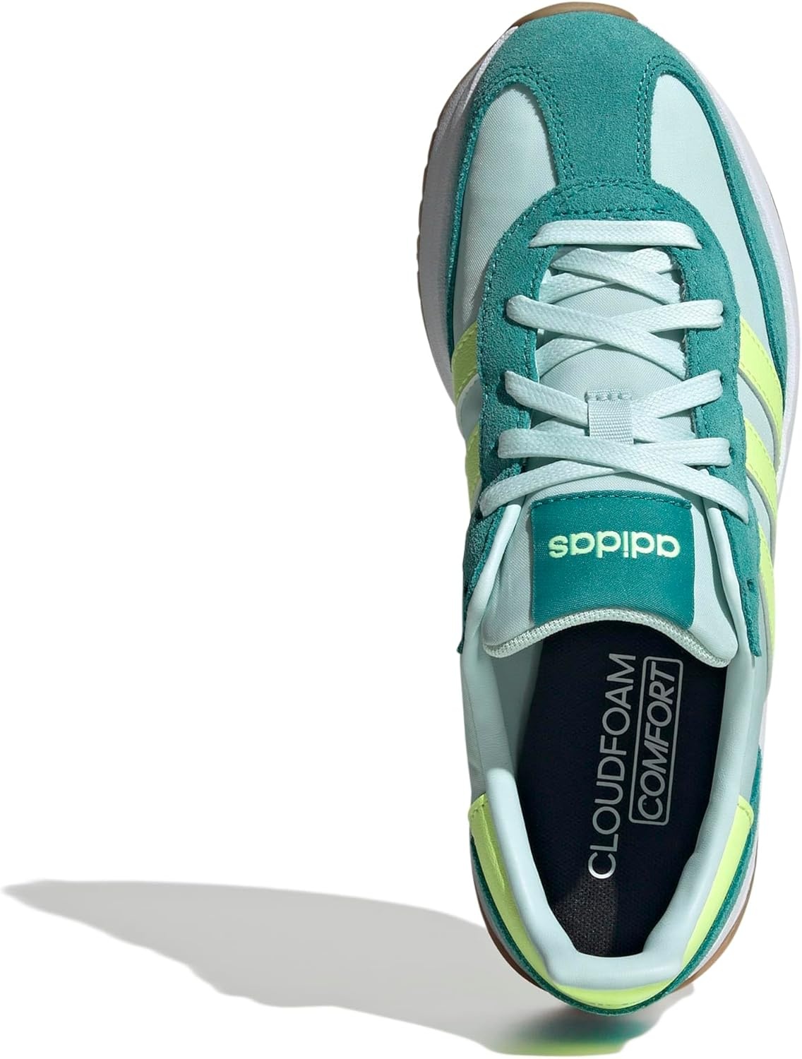 image:imageadidas Womens Run 70s 20 ShoeHalo MintYellowPure Teal