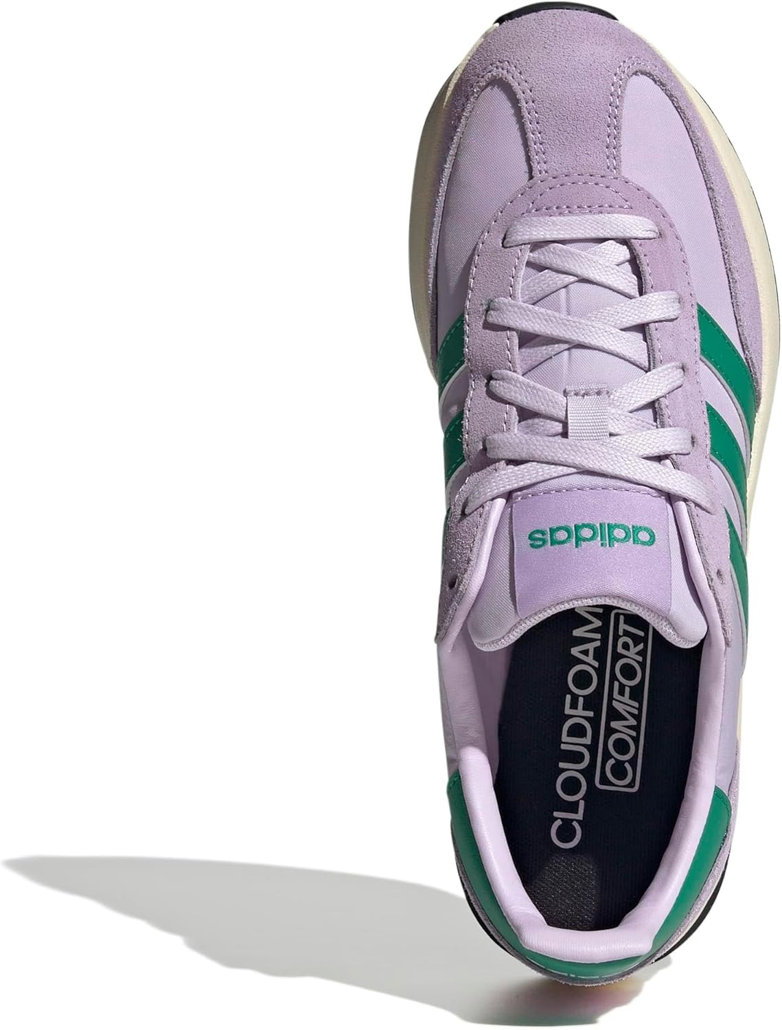 image:imageadidas Womens Run 70s 20 ShoeIce LavenderCourt GreenPowder Plum