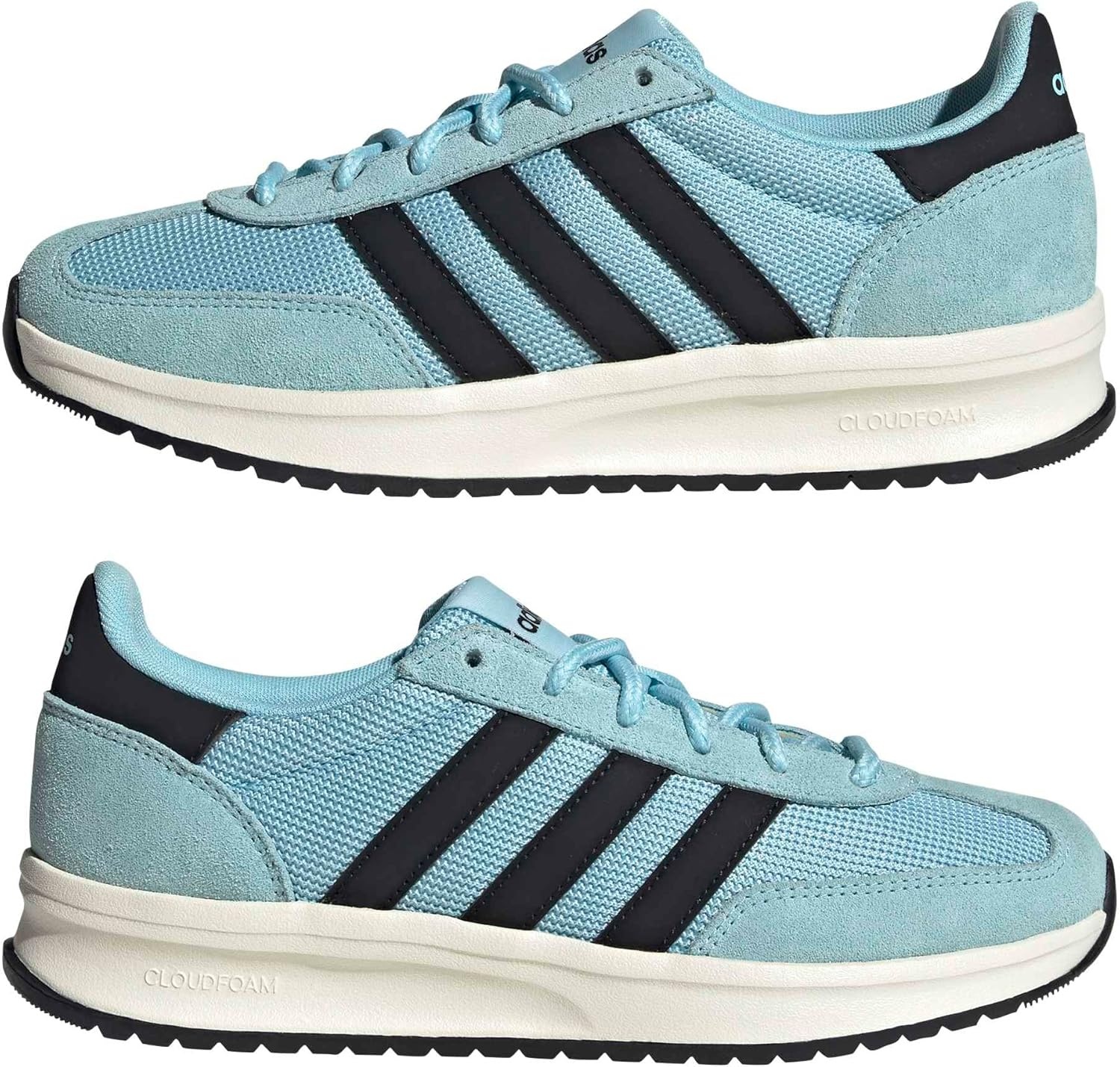 image:imageadidas Womens Run 70s 20 ShoeIcey BlueBlackOff White
