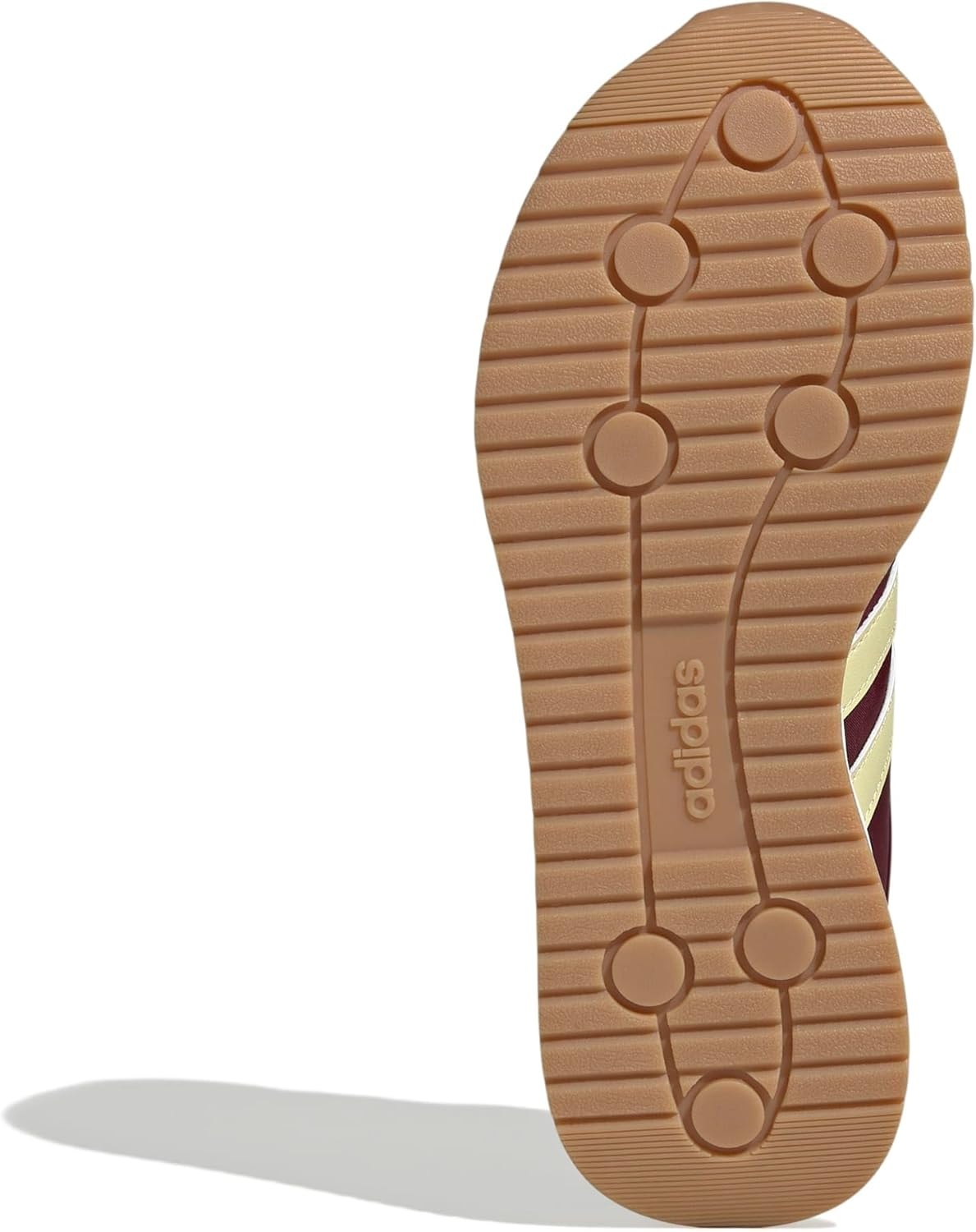 image:imageadidas Womens Run 70s 20 ShoeMaroonPowder YellowEarth Strata