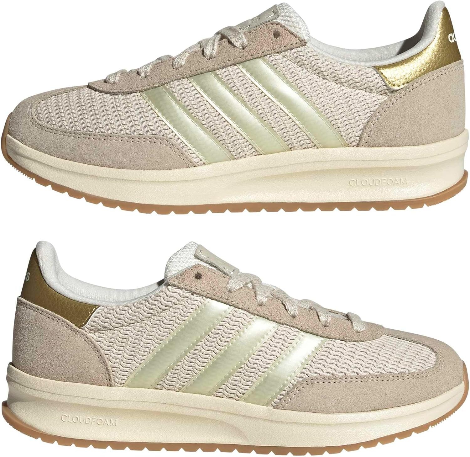 image:imageadidas Womens Run 70s 20 ShoeNondyedCrystal LinenMatte Gold