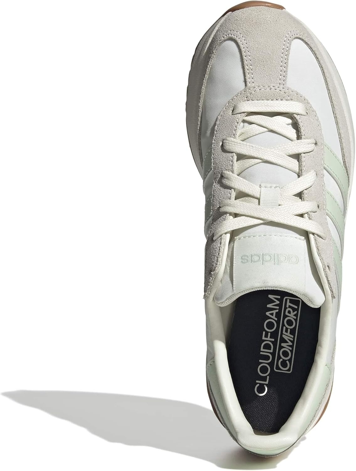 image:imageadidas Womens Run 70s 20 ShoeOff WhiteLinen GreenGum