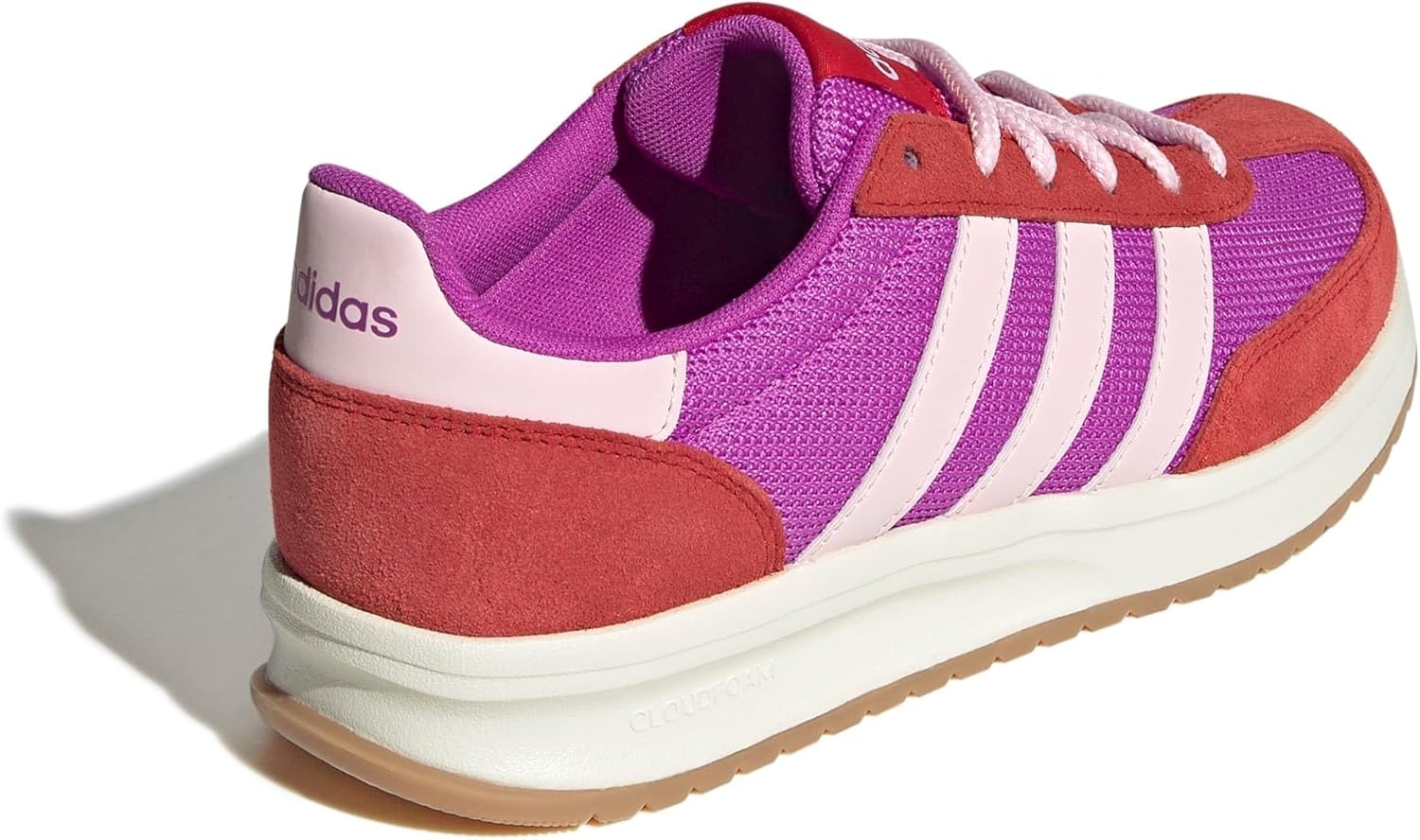image:imageadidas Womens Run 70s 20 ShoePurple BurstClear PinkBetter Scarlet