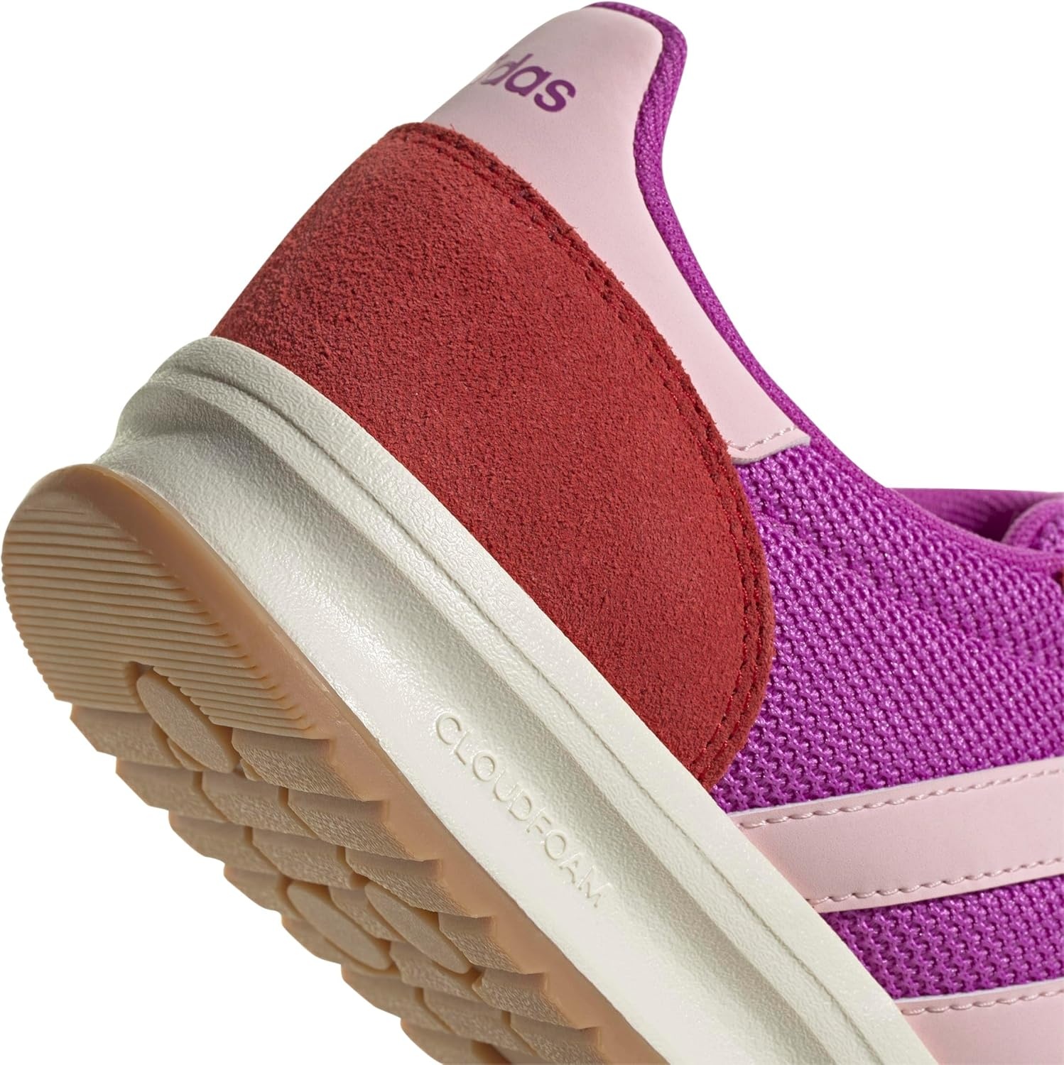image:imageadidas Womens Run 70s 20 ShoePurple BurstClear PinkBetter Scarlet