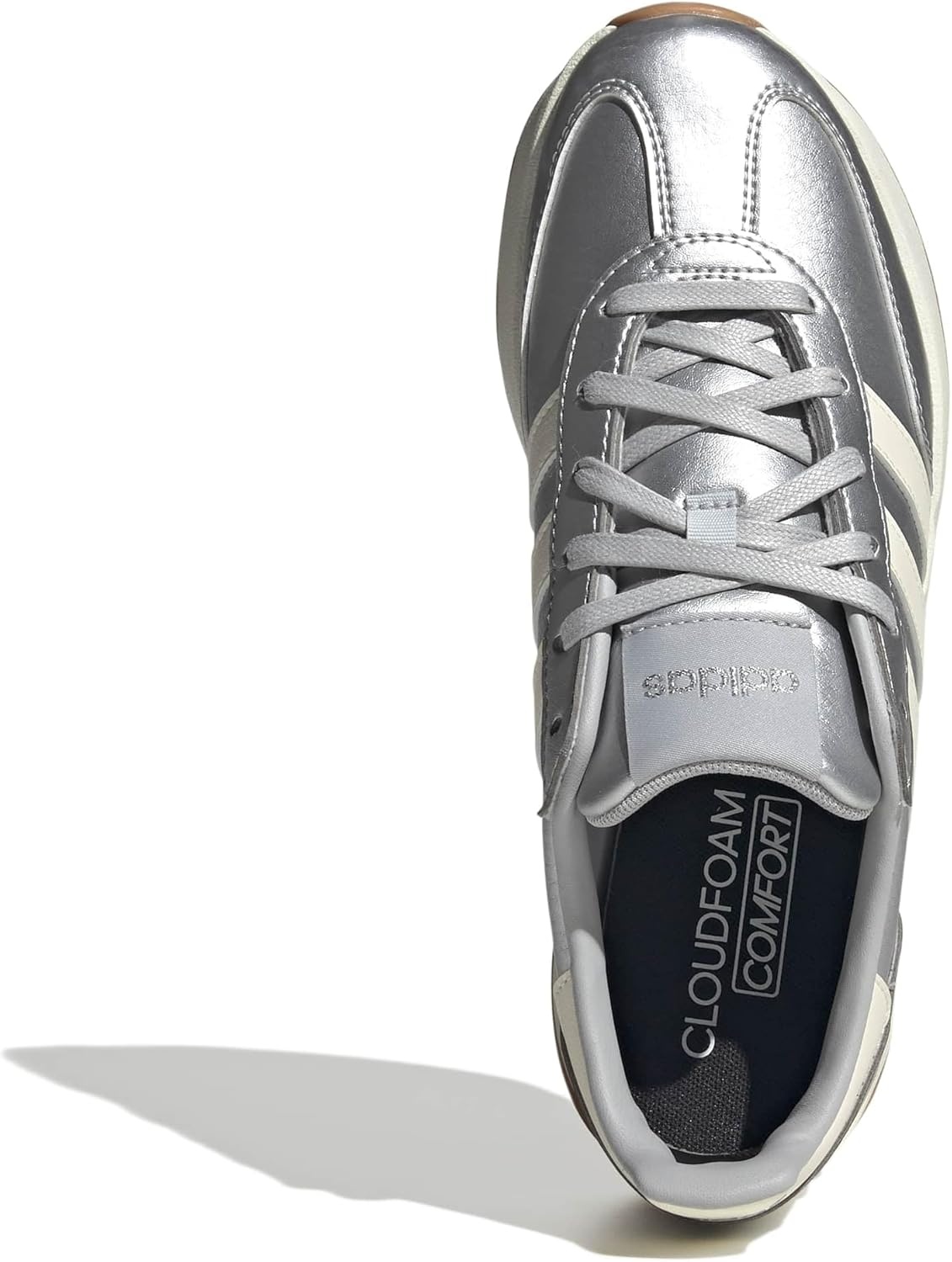 image:imageadidas Womens Run 70s 20 ShoeSilver MetallicOff WhiteGrey