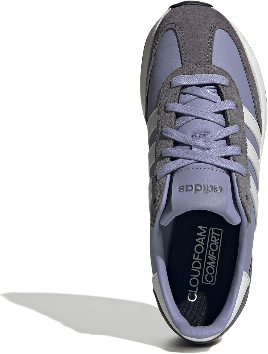 image:imageadidas Womens Run 70s 20 ShoeSilver VioletCrystal WhiteTrace Grey