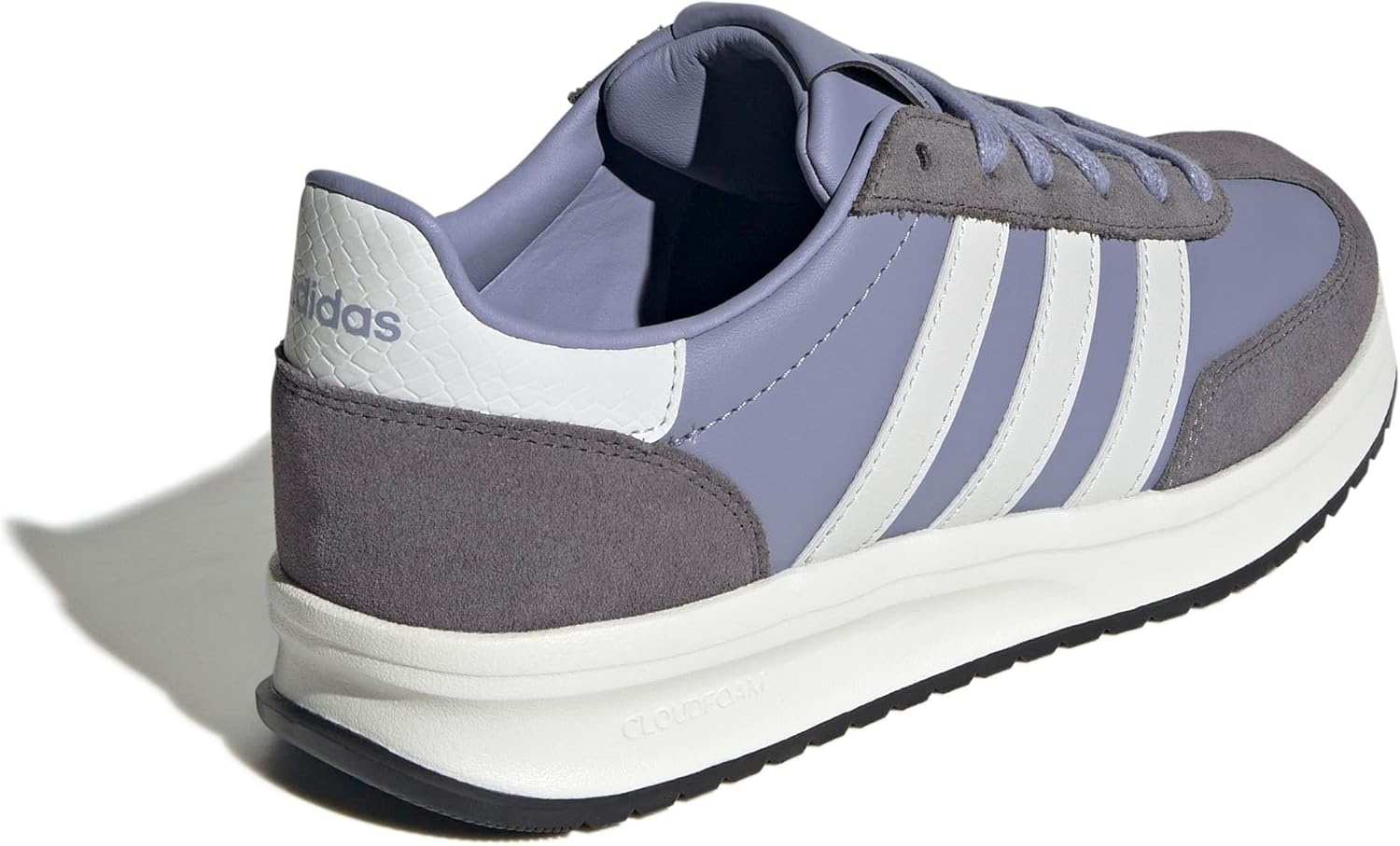 image:imageadidas Womens Run 70s 20 ShoeSilver VioletCrystal WhiteTrace Grey