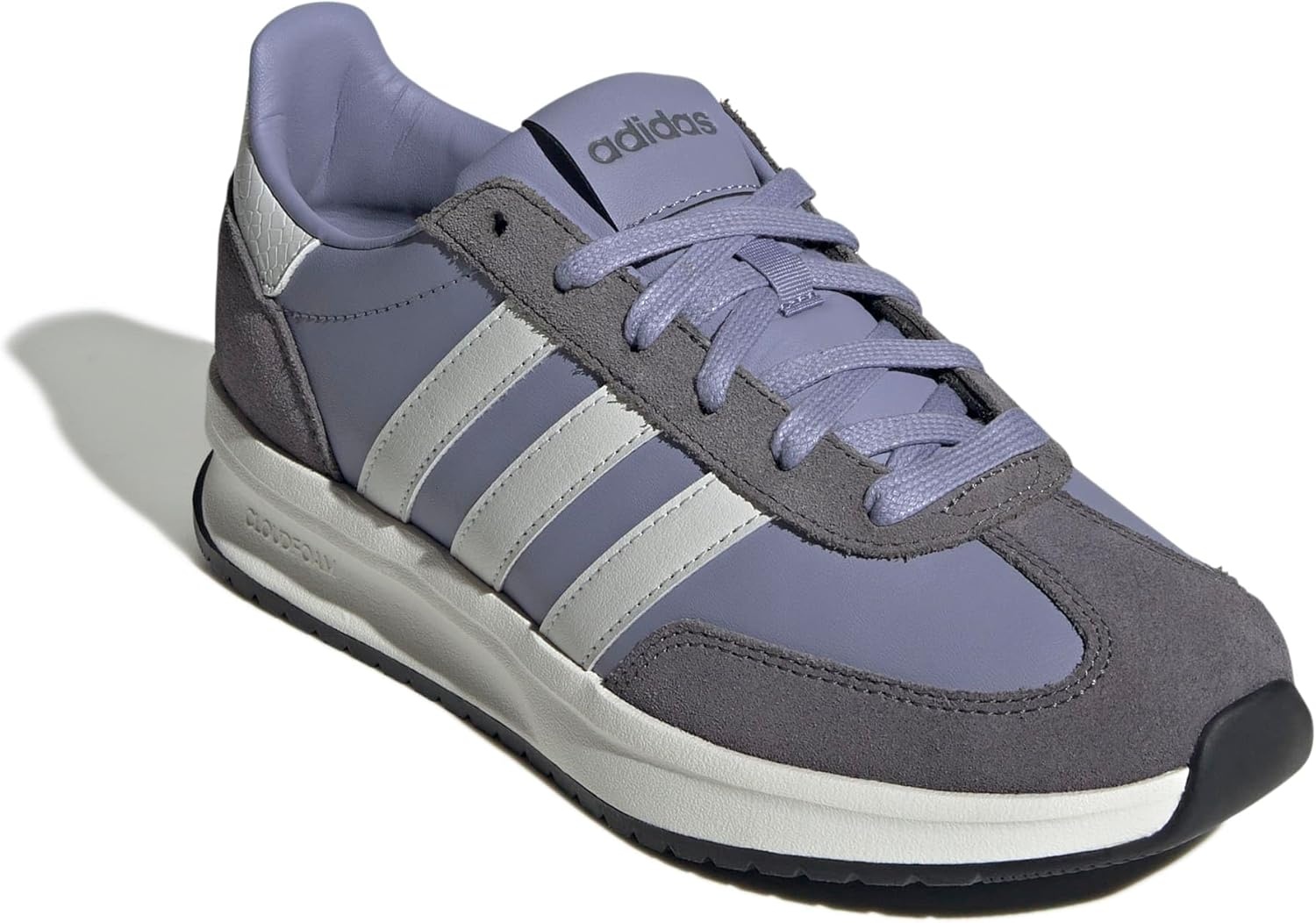 image:imageadidas Womens Run 70s 20 ShoeSilver VioletCrystal WhiteTrace Grey