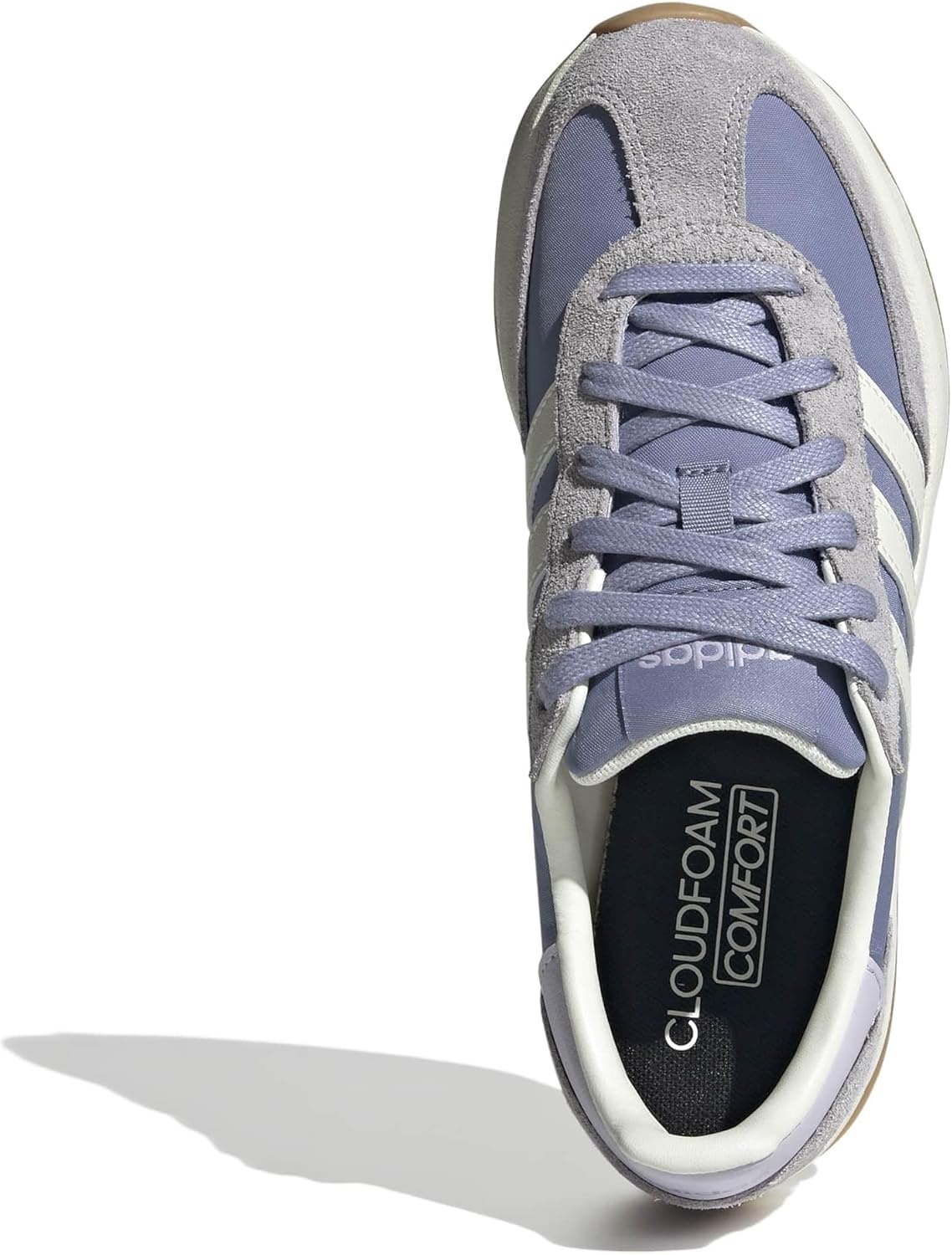 image:imageadidas Womens Run 70s 20 ShoeSilver VioletOff WhiteGlory Grey