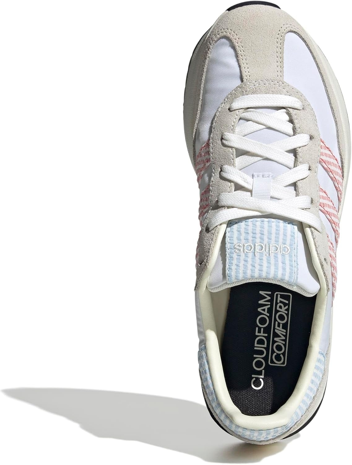 image:imageadidas Womens Run 70s 20 ShoeWhitePreloved ScarletGlow Blue