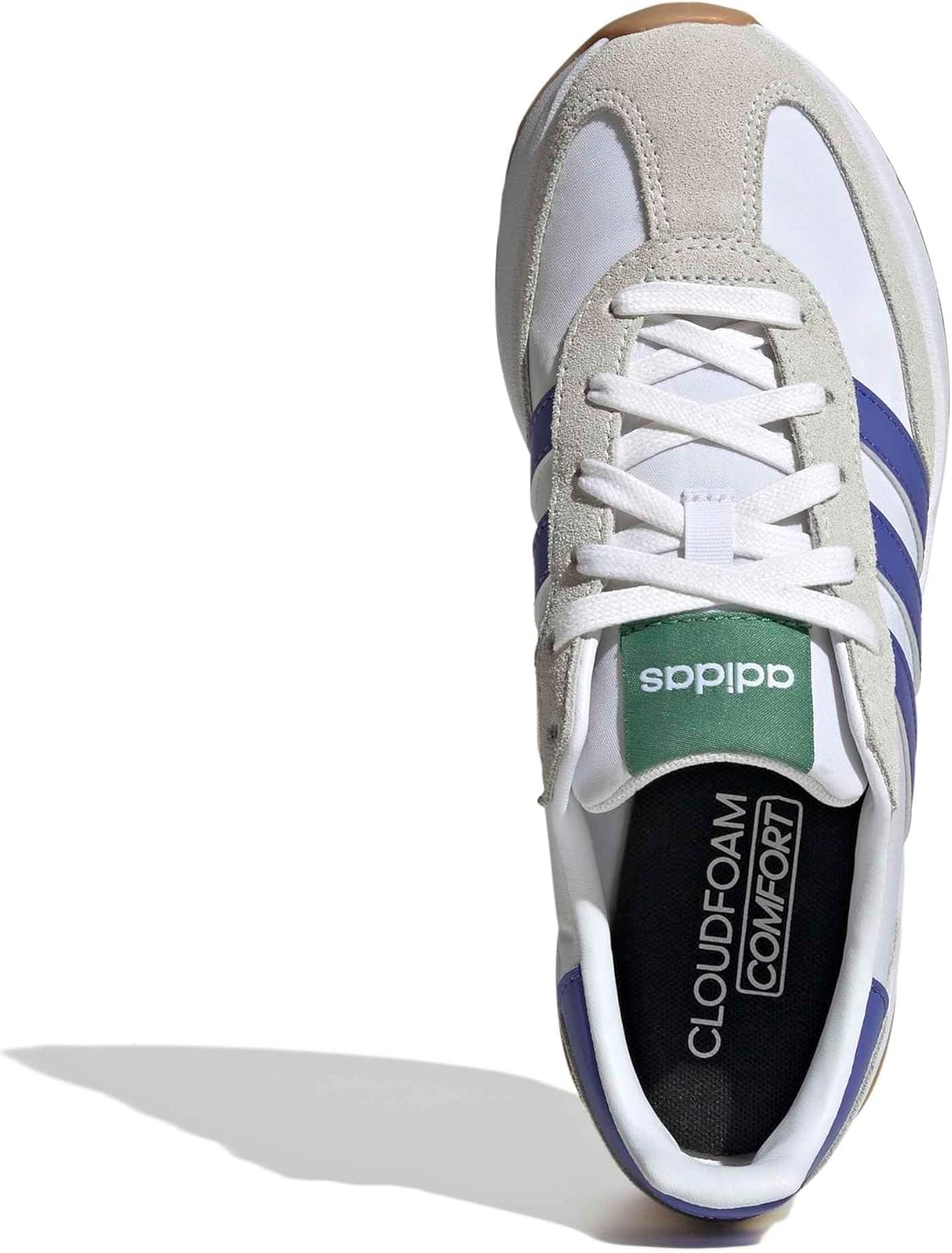 image:imageadidas Womens Run 70s 20 ShoeWhiteSemi Cobalt BlueCore White