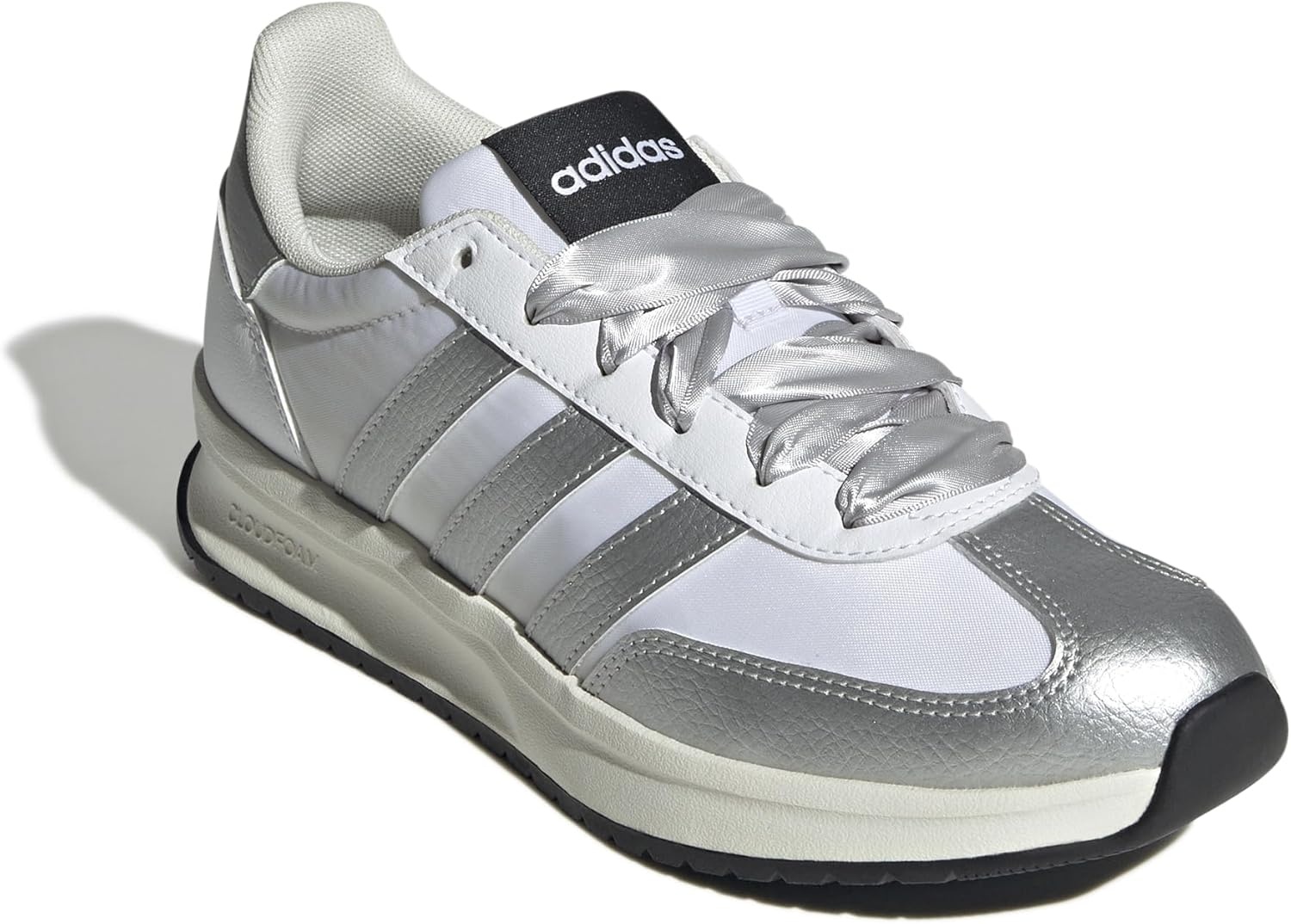 image:imageadidas Womens Run 70s 20 ShoeWhiteSilver MetallicOff White