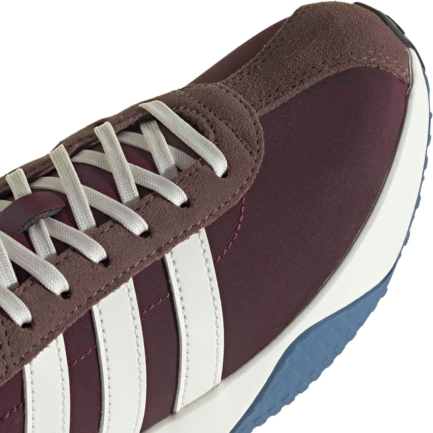 image:imageadidas Womens Run 7626 Lace Up Sneakers Shoes Casual Off WhiteMaroonOff WhiteEarth Strata