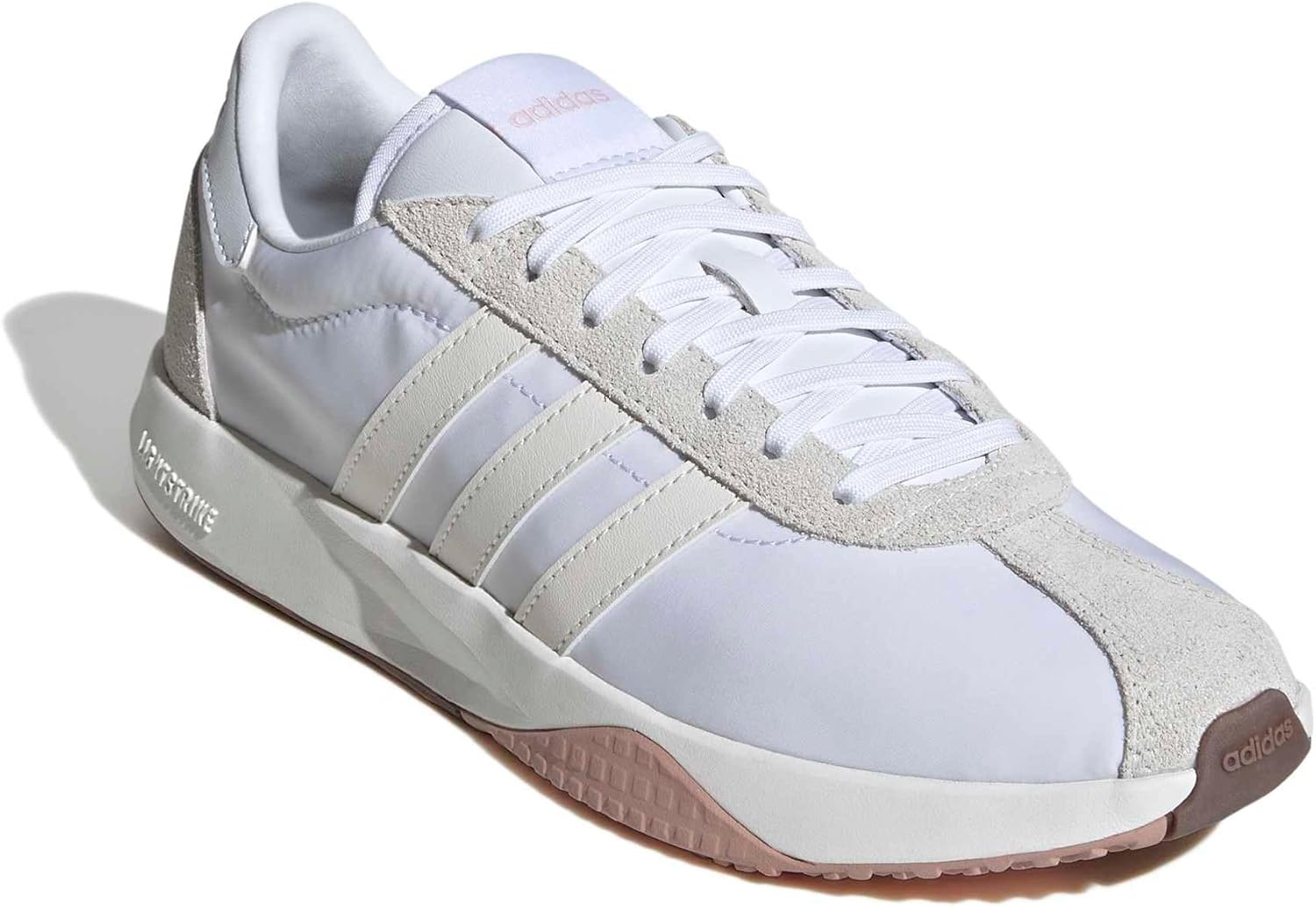image:imageadidas Womens Run 7626 Lace Up Sneakers Shoes Casual Off WhiteWhiteChalk WhiteWonder Quartz