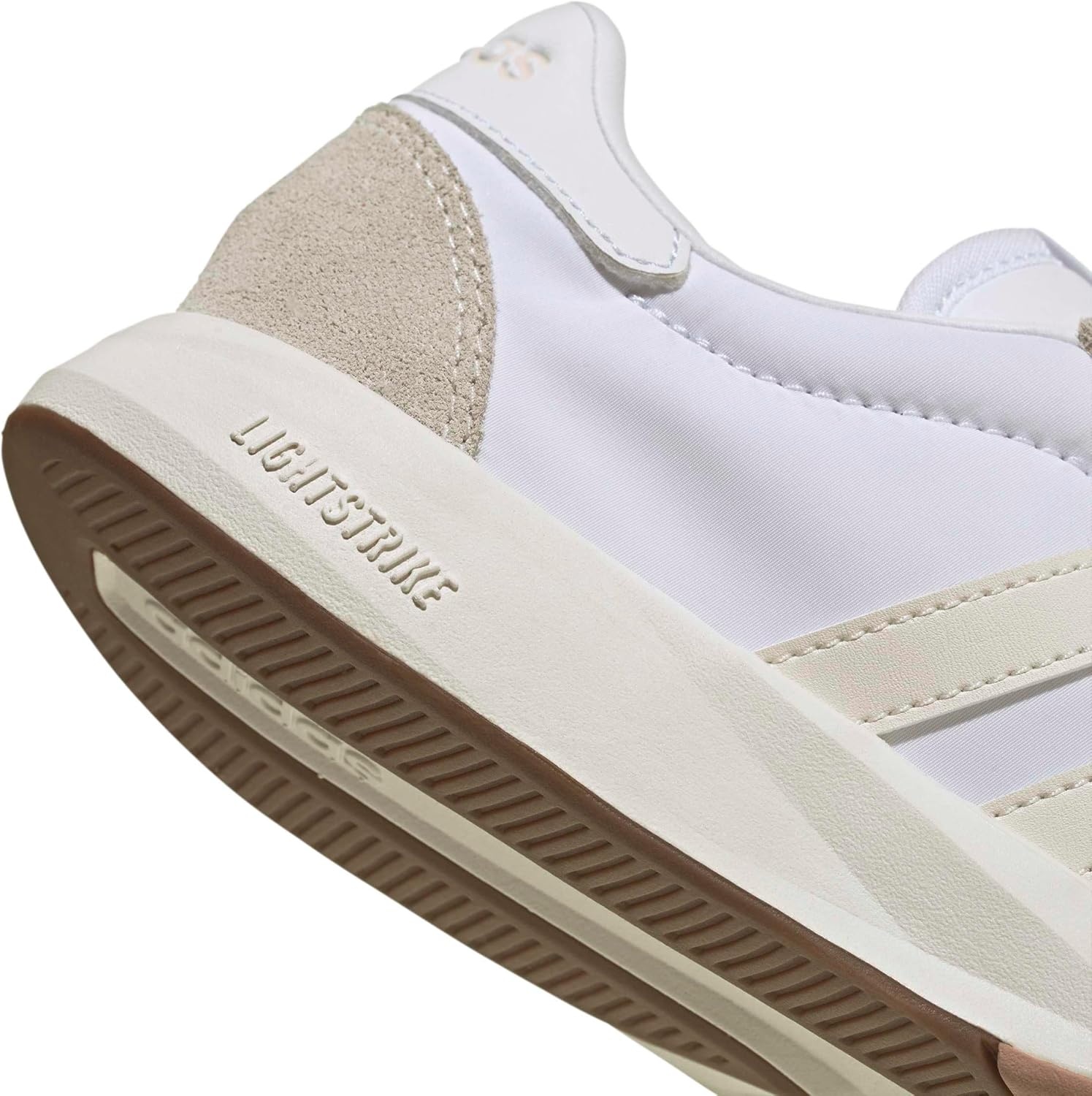 image:imageadidas Womens Run 7626 Lace Up Sneakers Shoes Casual Off WhiteWhiteChalk WhiteWonder Quartz