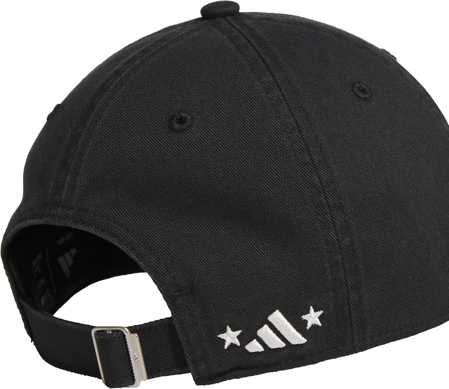 image:imageadidas Womens Saturday Hat Relaxed Fit Strapback Baseball CapBlackOff WhiteDaze
