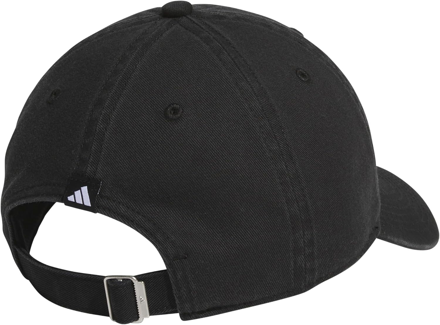 image:imageadidas Womens Saturday Hat Relaxed Fit Strapback Baseball CapBlackWhite3