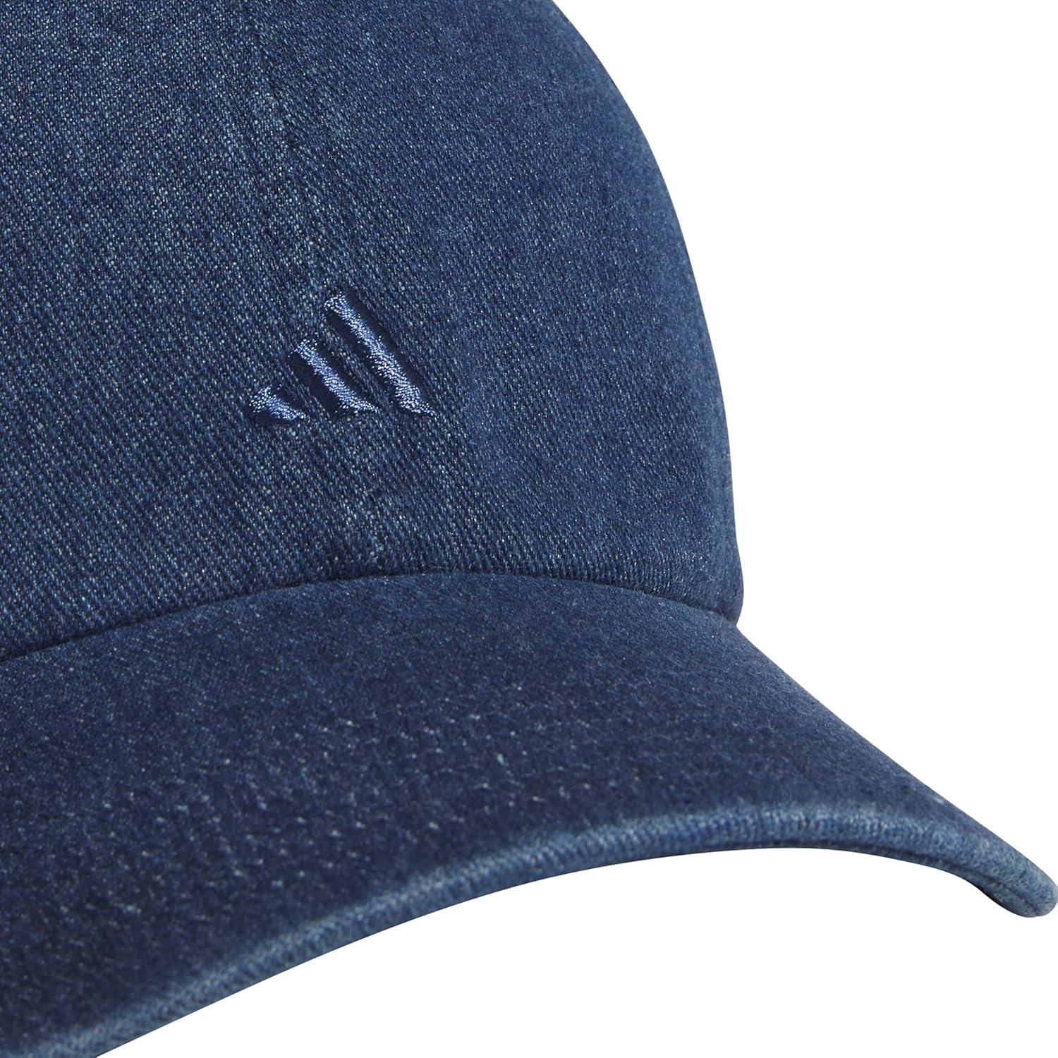 image:imageadidas Womens Saturday Hat Relaxed Fit Strapback Baseball CapDenimMedium Blue Denim